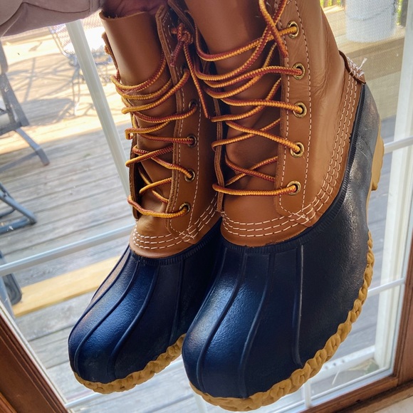 navy bean boots
